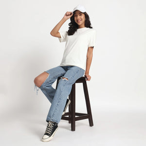 Women's Classic Fit Off-White