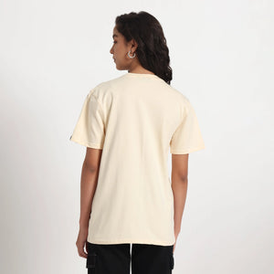 Women's Classic Fit Beige Cotton