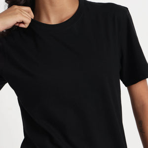 Women’s Classic Fit Black Cotton