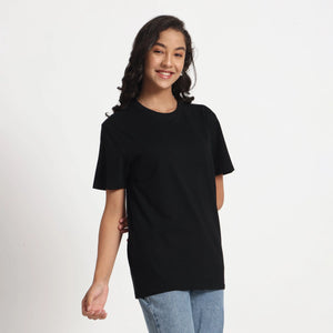 Women’s Classic Fit Black Cotton
