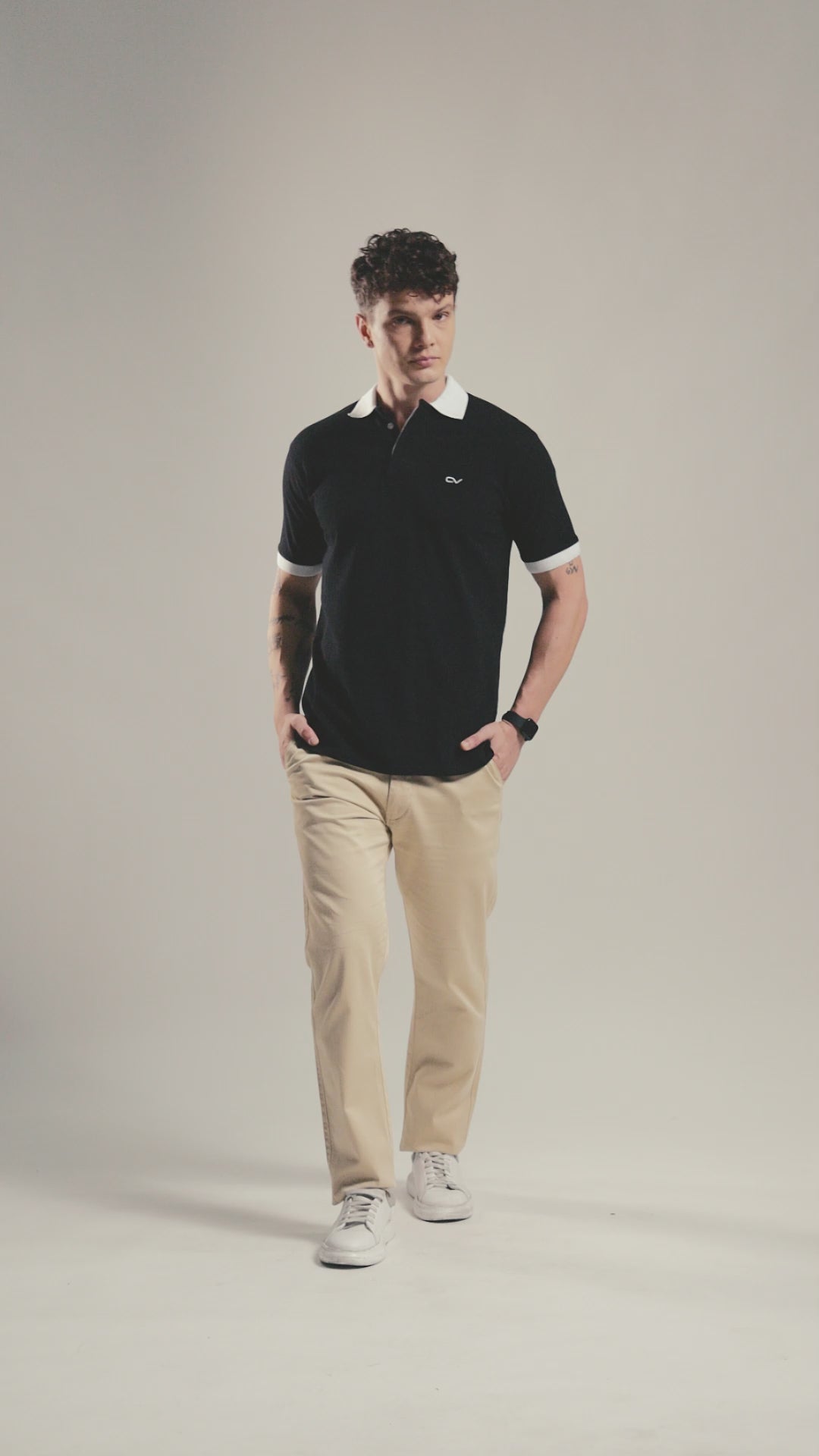 Black Polo tshirt