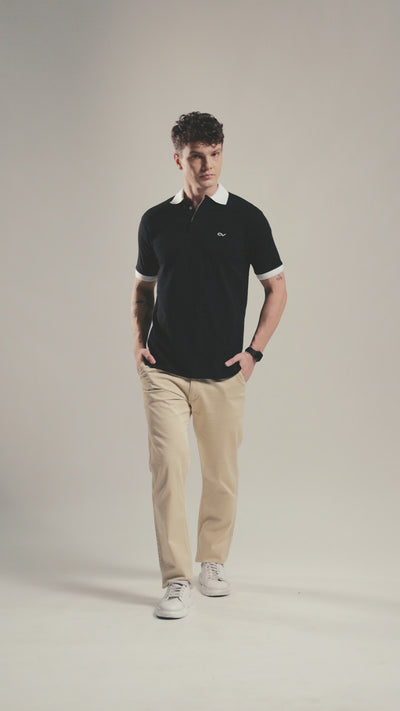Black Polo tshirt